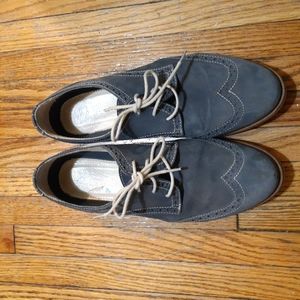 Blue brogues from Brown's